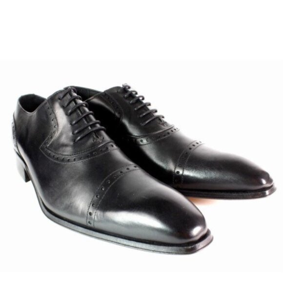 Lamine Black Oxford shoes for Men